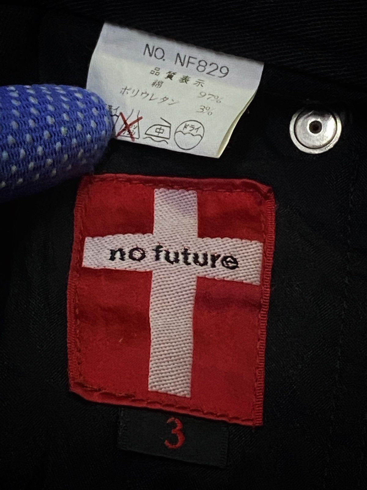 Japanese Brand No Future Bondage Pants With Zipper Size US 32 / EU 48 - 12 Thumbnail