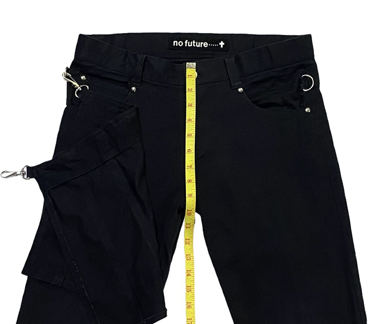 Japanese Brand No Future Bondage Pants With Zipper Size US 32 / EU 48 - 5 Thumbnail
