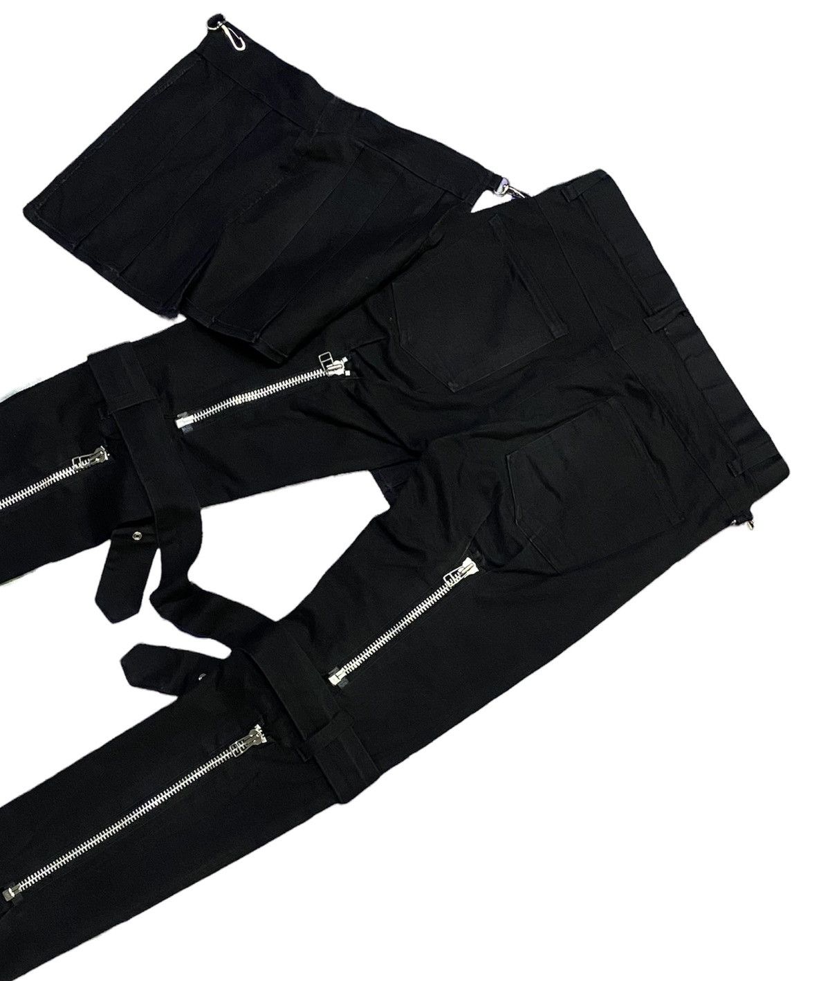 Japanese Brand No Future Bondage Pants With Zipper Size US 32 / EU 48 - 16 Thumbnail