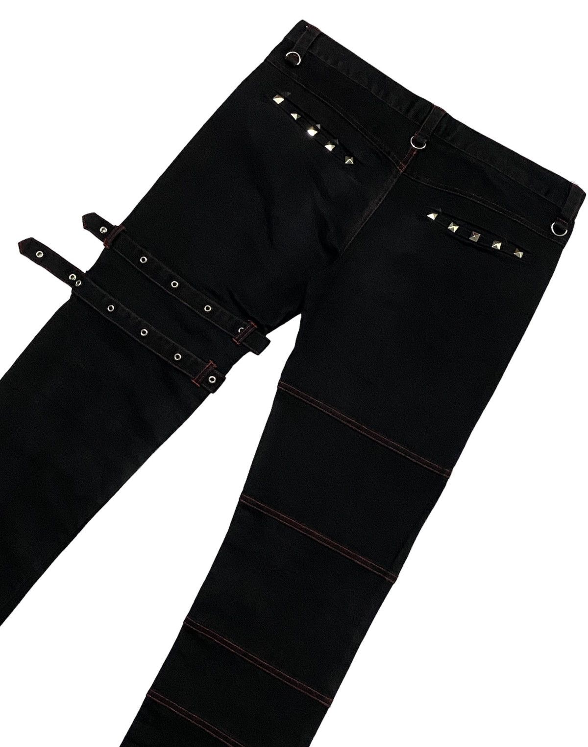 Japanese Brand Deorart Japan Punk Bondage Pants Slim Fit Size US 31 - 20 Thumbnail