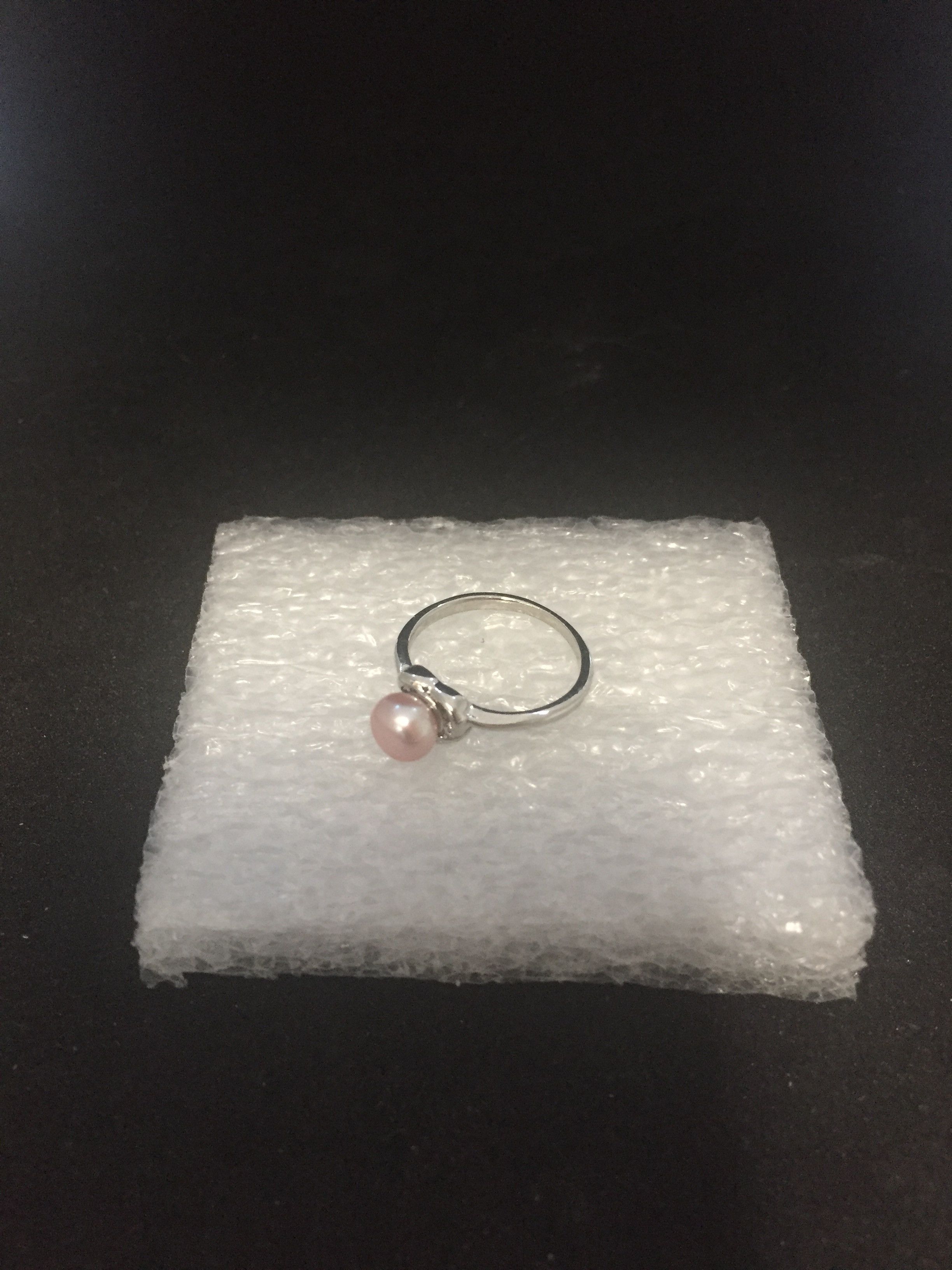 Jewelry Pink Freshwater Pearl Ring - US Size 6.25 Size ONE SIZE - 2 Thumbnail