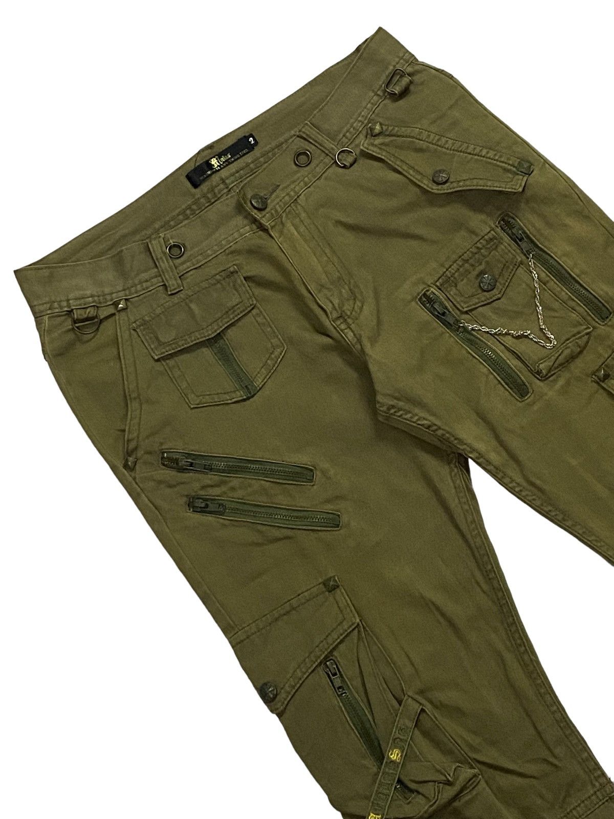 Japanese Brand × Seditionaries Midas Tactical Cargo Pants Bondage Seditionaries Size US 32 / EU 48 - 15 Thumbnail