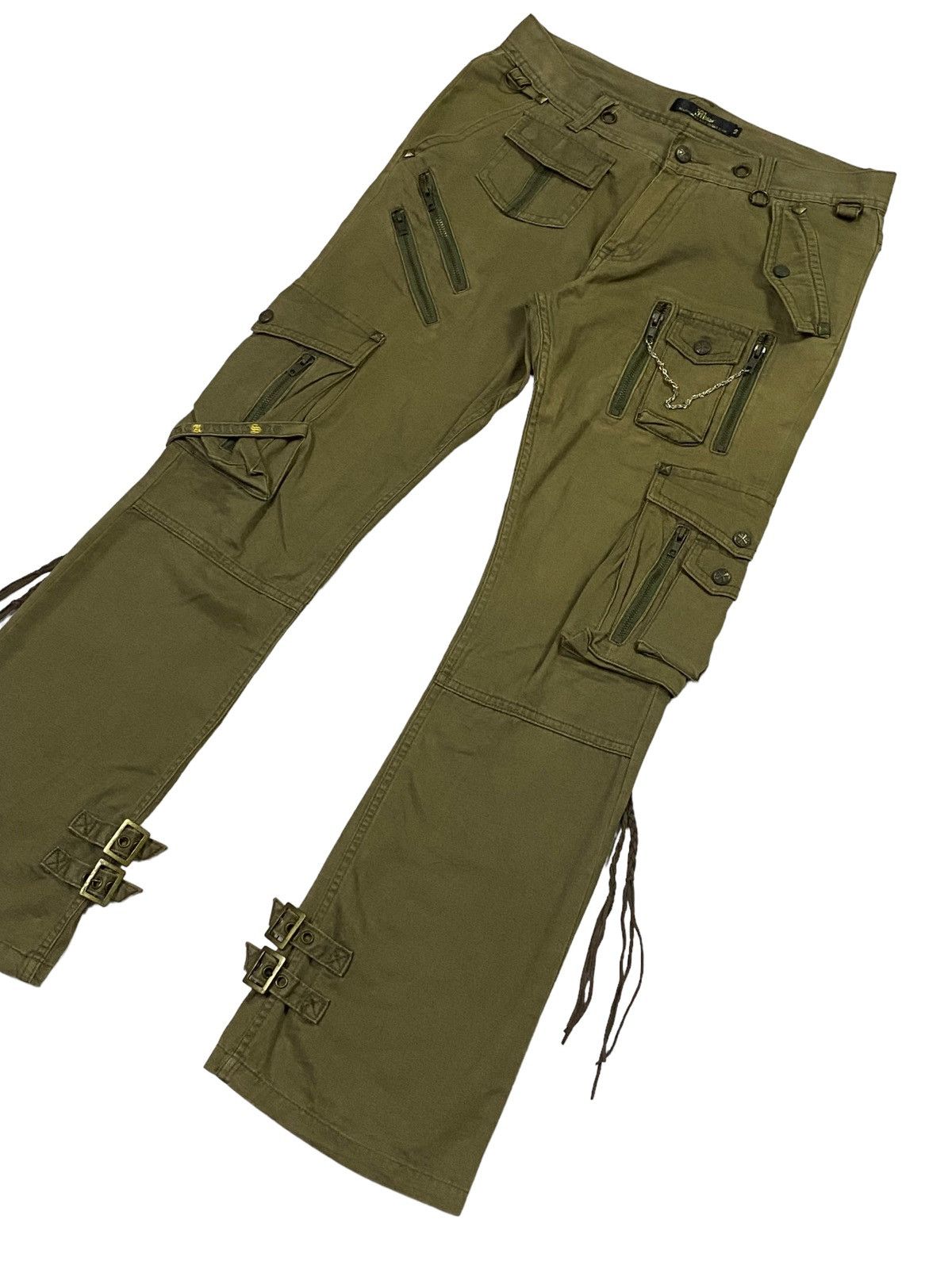 Japanese Brand × Seditionaries Midas Tactical Cargo Pants Bondage Seditionaries Size US 32 / EU 48 - 19 Thumbnail