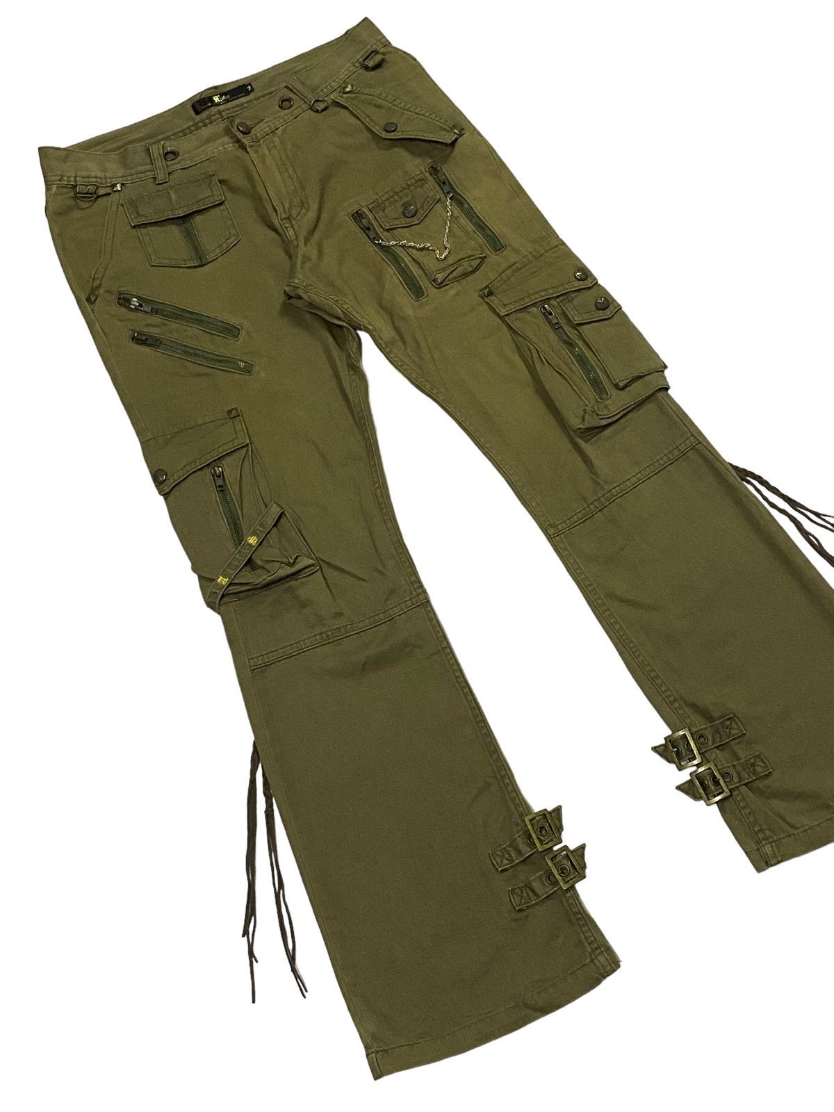 Japanese Brand × Seditionaries Midas Tactical Cargo Pants Bondage Seditionaries Size US 32 / EU 48 - 21 Thumbnail
