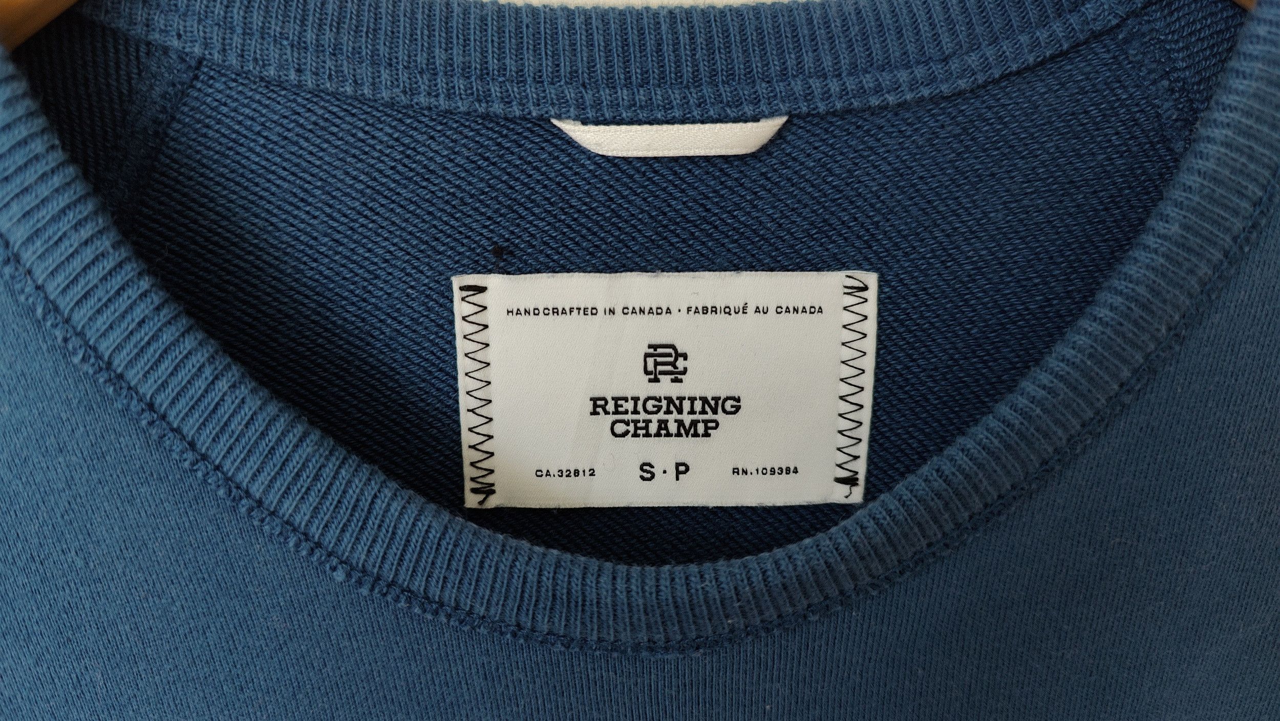Reigning Champ Reigning Champ College Logo Sweatshirt Size US S / EU 44-46 / 1 - 4 Thumbnail