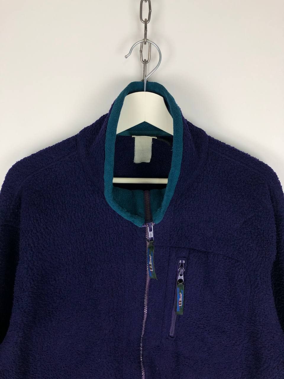 L.L. Bean L.L.Bean Fleece Jacket Zip Vintage Freeport Purple size M Size US M / EU 48-50 / 2 - 2 Thumbnail