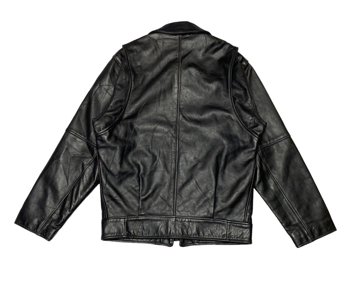 Genuine Leather Vintage Schott N.Y.C Leather Police Jacket Size US M / EU 48-50 / 2 - 3 Thumbnail