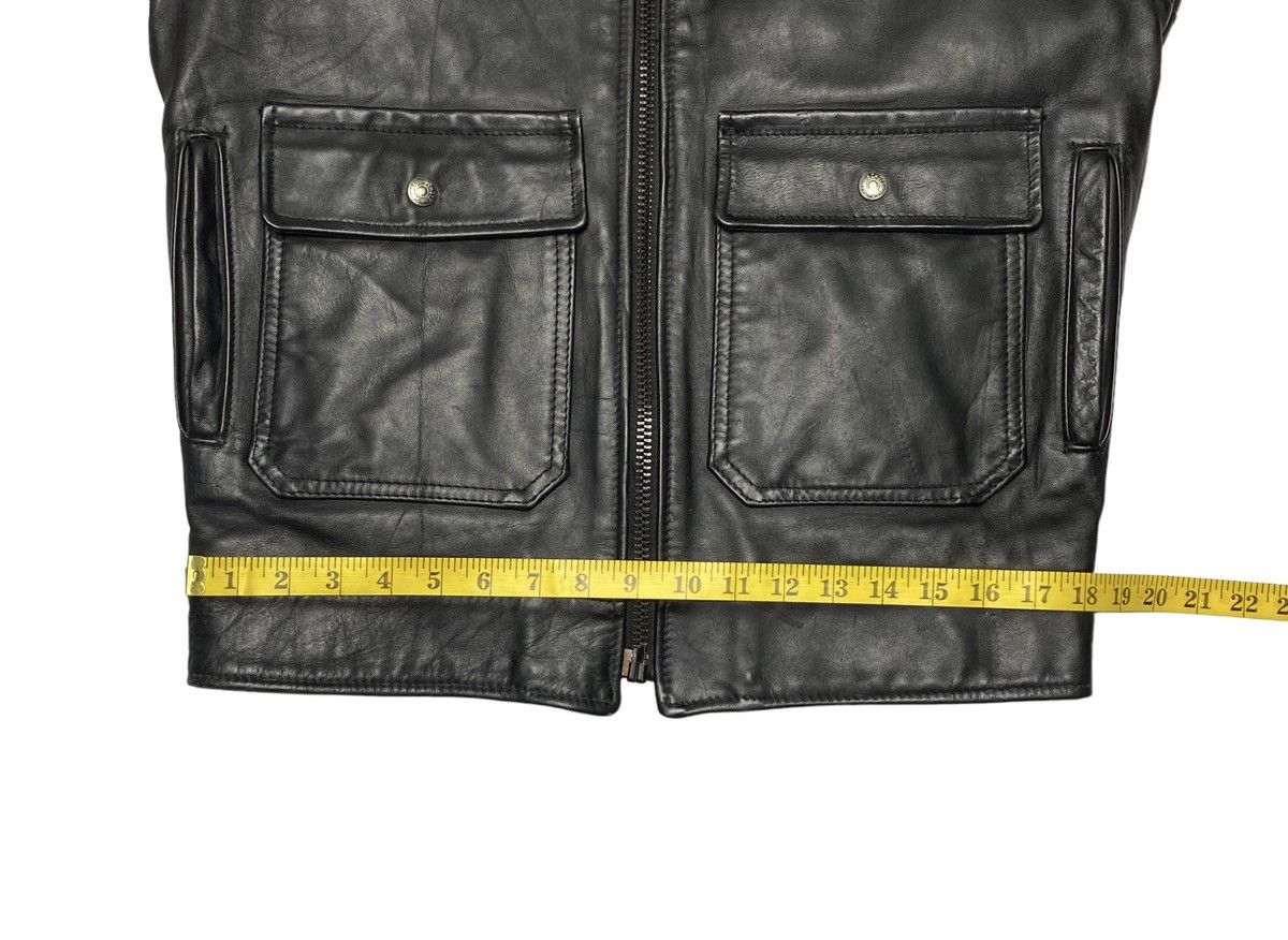 Genuine Leather Vintage Schott N.Y.C Leather Police Jacket Size US M / EU 48-50 / 2 - 7 Thumbnail