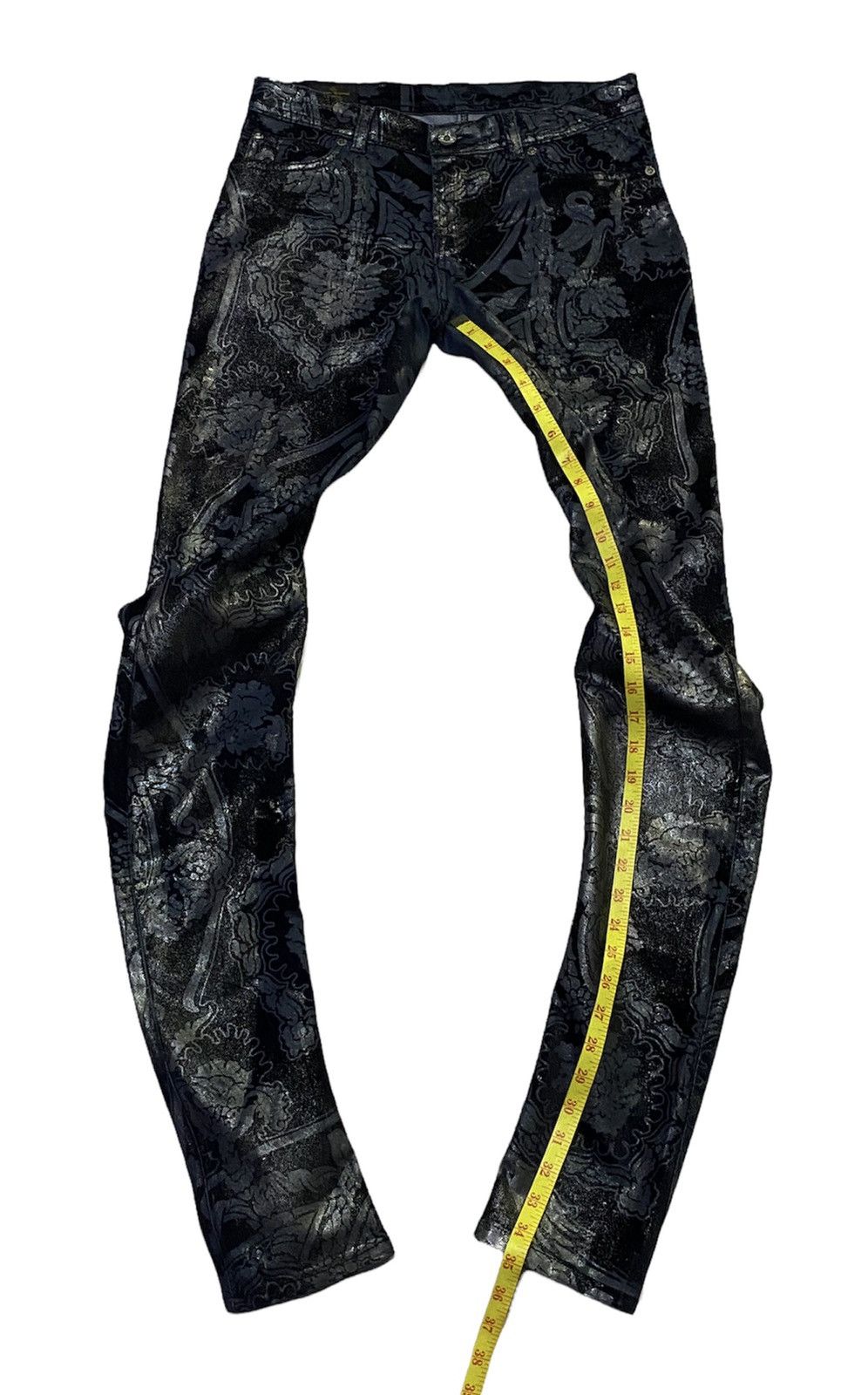 Vivienne Westwood Vivienne Westwood Anglomania x Lee 2010 Printed Pant Skinny Size US 29 - 6 Thumbnail