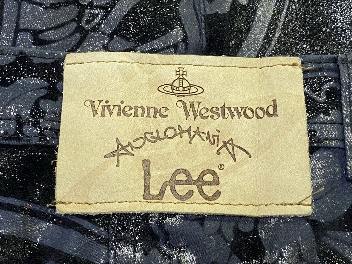 Vivienne Westwood Vivienne Westwood Anglomania x Lee 2010 Printed Pant Skinny Size US 29 - 14 Thumbnail
