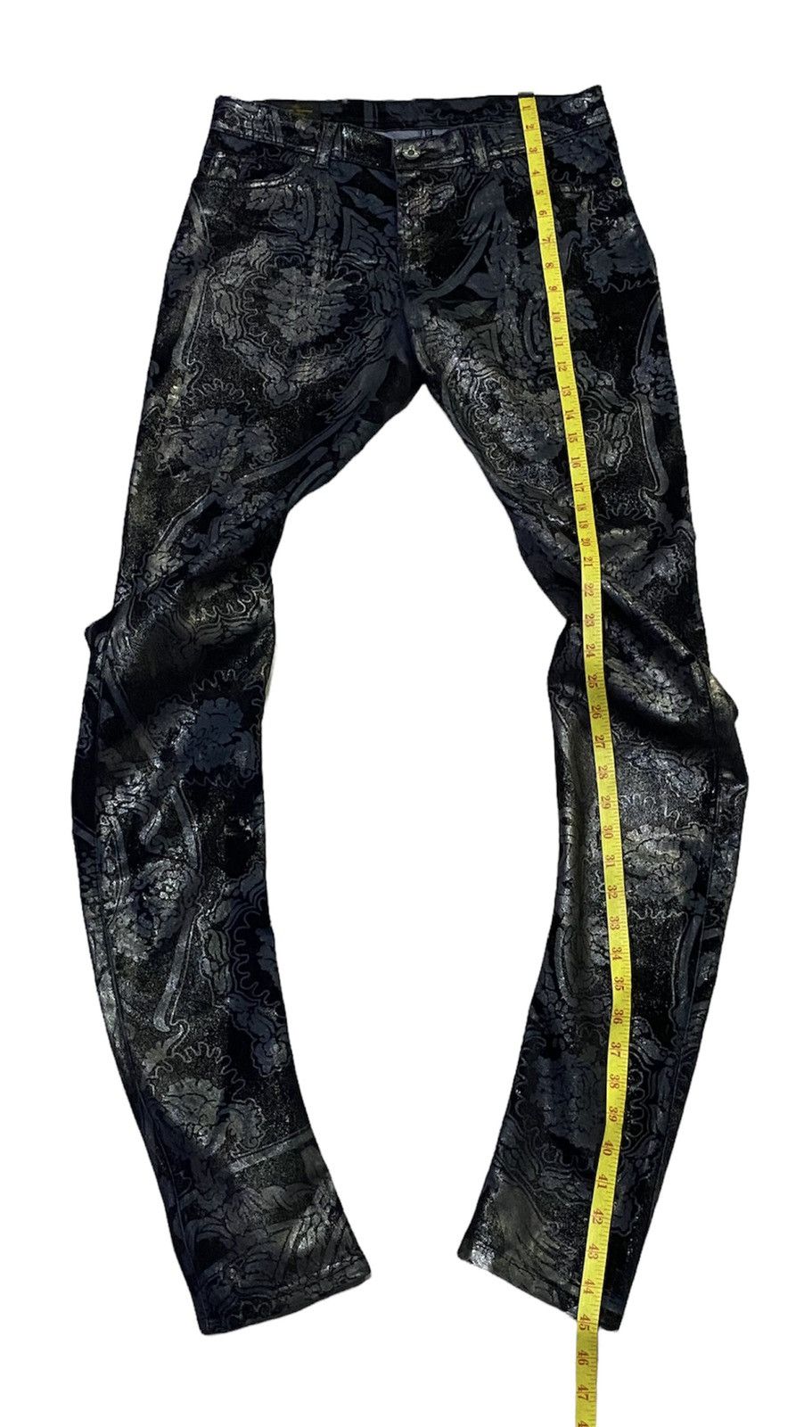 Vivienne Westwood Vivienne Westwood Anglomania x Lee 2010 Printed Pant Skinny Size US 29 - 5 Thumbnail