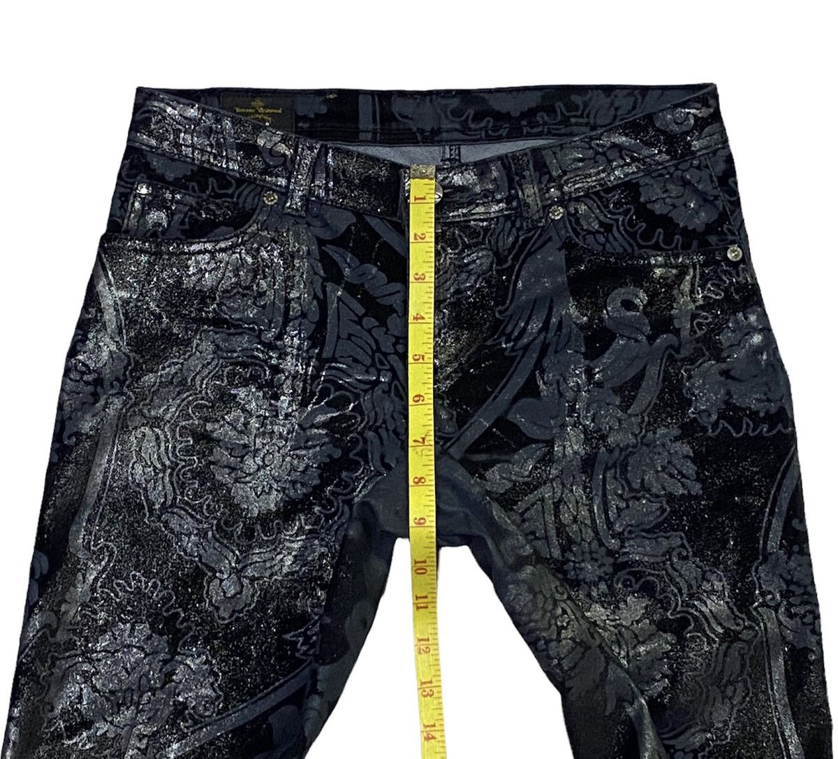 Vivienne Westwood Vivienne Westwood Anglomania x Lee 2010 Printed Pant Skinny Size US 29 - 4 Thumbnail