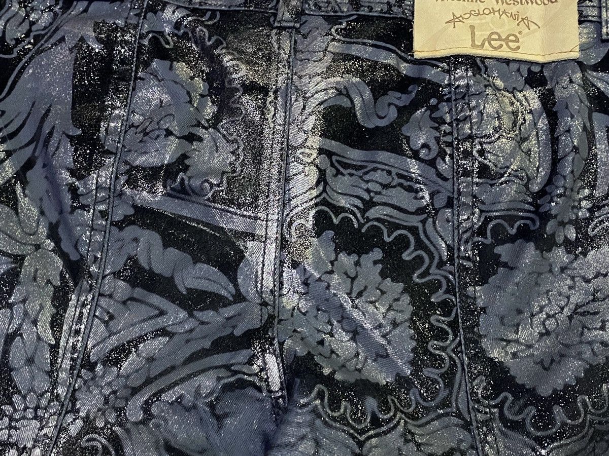 Vivienne Westwood Vivienne Westwood Anglomania x Lee 2010 Printed Pant Skinny Size US 29 - 20 Thumbnail