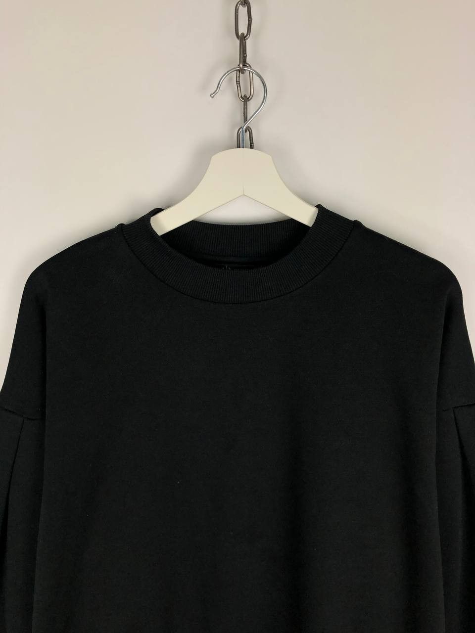 Armani ARMANI EXCHANGE BASIC BLANC SWEATSHIRT CREWNECK BLACK Size XL / US 12-14 / IT 48-50 - 2 Thumbnail