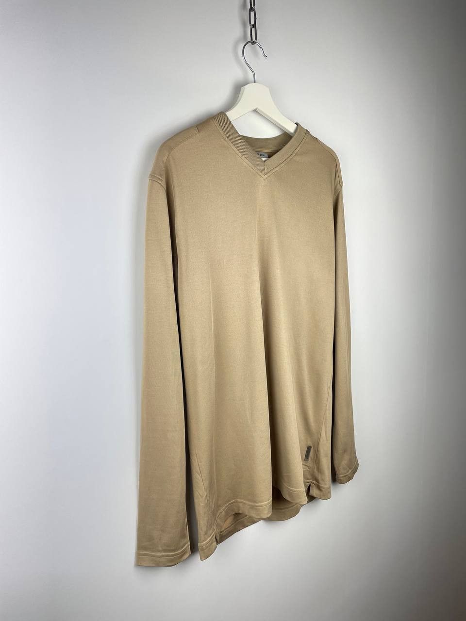 Karl Lagerfeld KARL LAGERFELD BASIC LONGSLEEVE PULLOVER JUMPER BROWN SIZE L Size US L / EU 52-54 / 3 - 4 Thumbnail