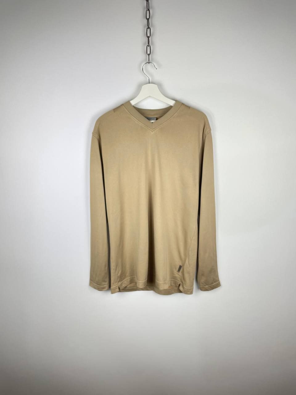 Karl Lagerfeld KARL LAGERFELD BASIC LONGSLEEVE PULLOVER JUMPER BROWN SIZE L Size US L / EU 52-54 / 3 - 1 Thumbnail