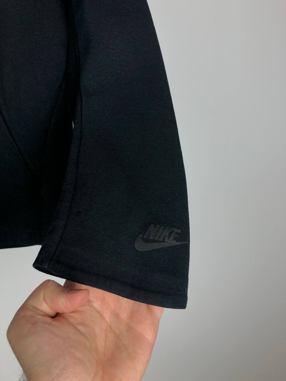 Nike Nike Tech Um Flc Ls Crew Sweatshirt Pullover Black size S Size US S / EU 44-46 / 1 - 6 Thumbnail