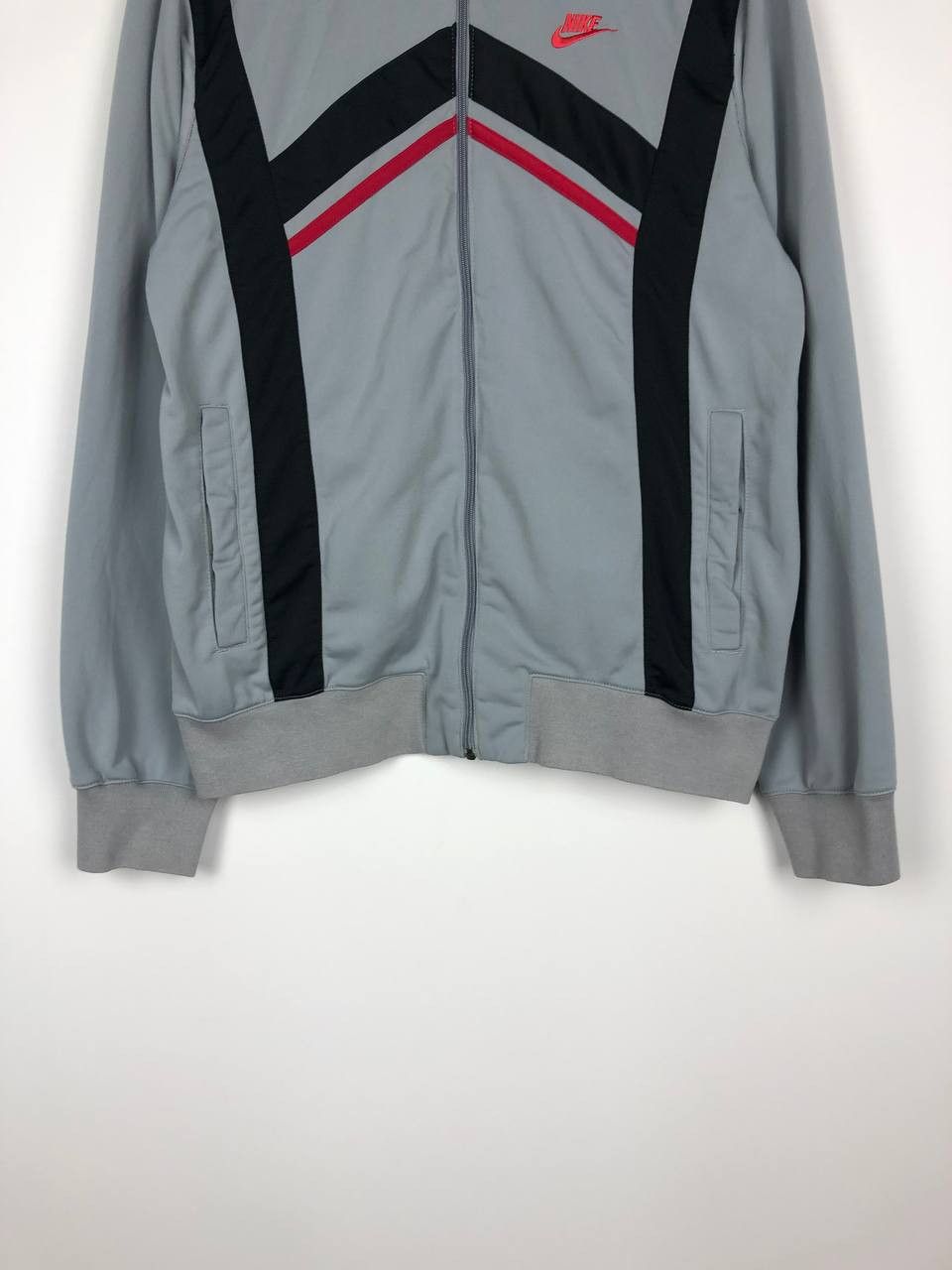 Nike Vintage NIKE Track Top Jacket Embroidered Logo Spellout S Size US S / EU 44-46 / 1 - 4 Thumbnail