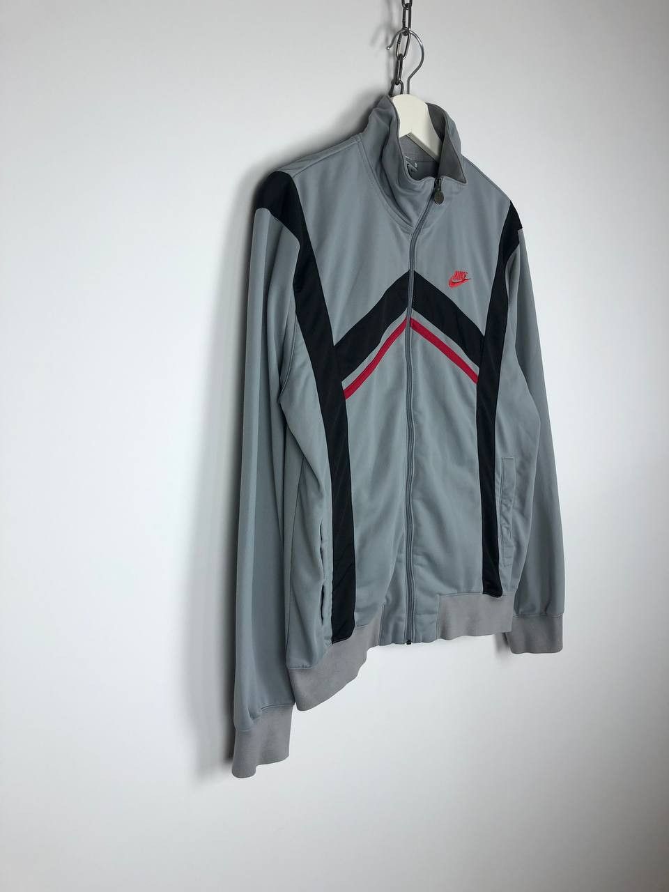 Nike Vintage NIKE Track Top Jacket Embroidered Logo Spellout S Size US S / EU 44-46 / 1 - 6 Thumbnail