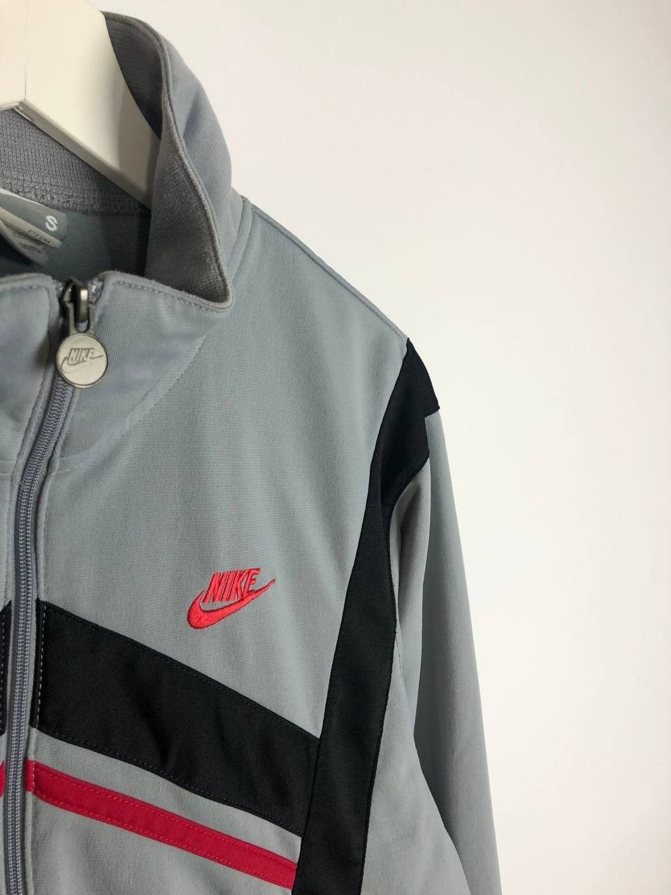 Nike Vintage NIKE Track Top Jacket Embroidered Logo Spellout S Size US S / EU 44-46 / 1 - 2 Thumbnail