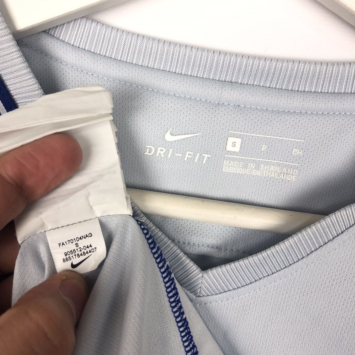 Jerzees Nike Jersey FC Chelsea Yokohama Tyres Subhan 12 Soccer S Size US S / EU 44-46 / 1 - 9 Thumbnail