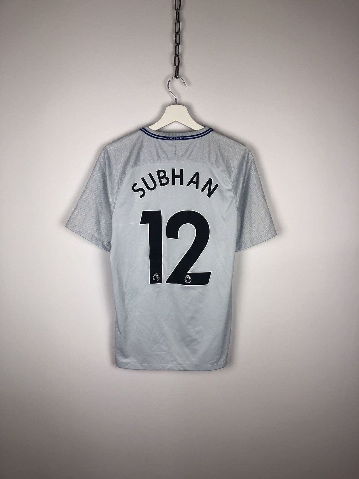 Jerzees Nike Jersey FC Chelsea Yokohama Tyres Subhan 12 Soccer S Size US S / EU 44-46 / 1 - 7 Thumbnail