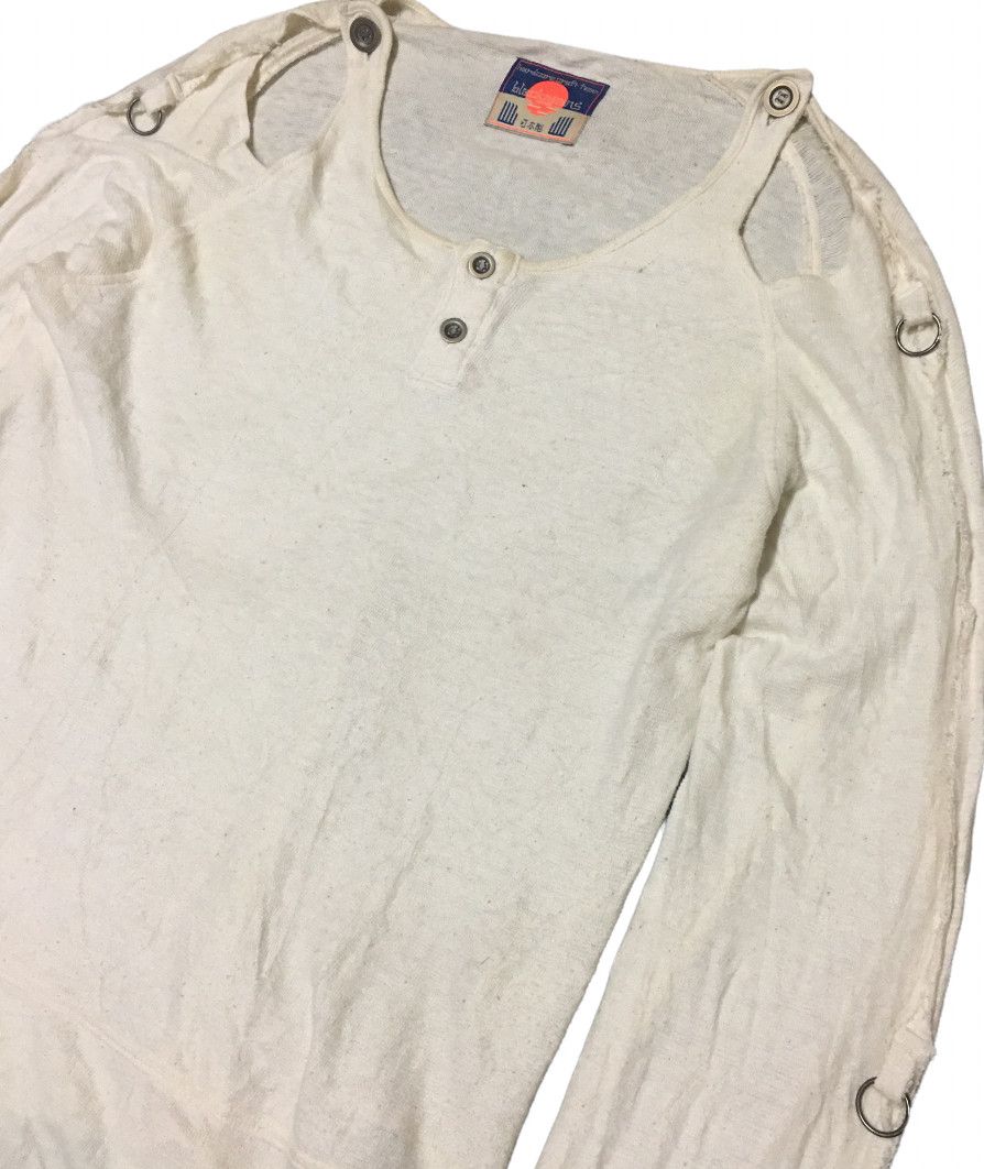 Blackmeans Blackmeans Muslin Bondage Long Sleeve Shirt Size US M / EU 48-50 / 2 - 5 Thumbnail