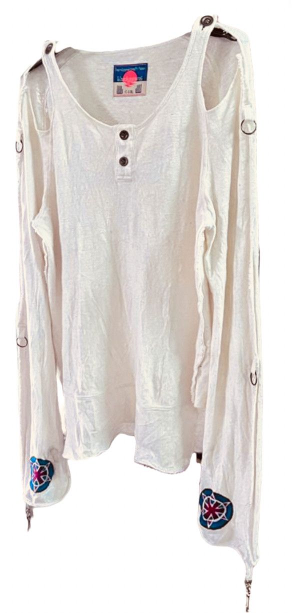Blackmeans Blackmeans Muslin Bondage Long Sleeve Shirt Size US M / EU 48-50 / 2 - 3 Thumbnail