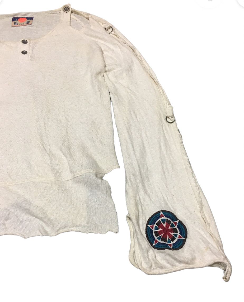 Blackmeans Blackmeans Muslin Bondage Long Sleeve Shirt Size US M / EU 48-50 / 2 - 4 Thumbnail