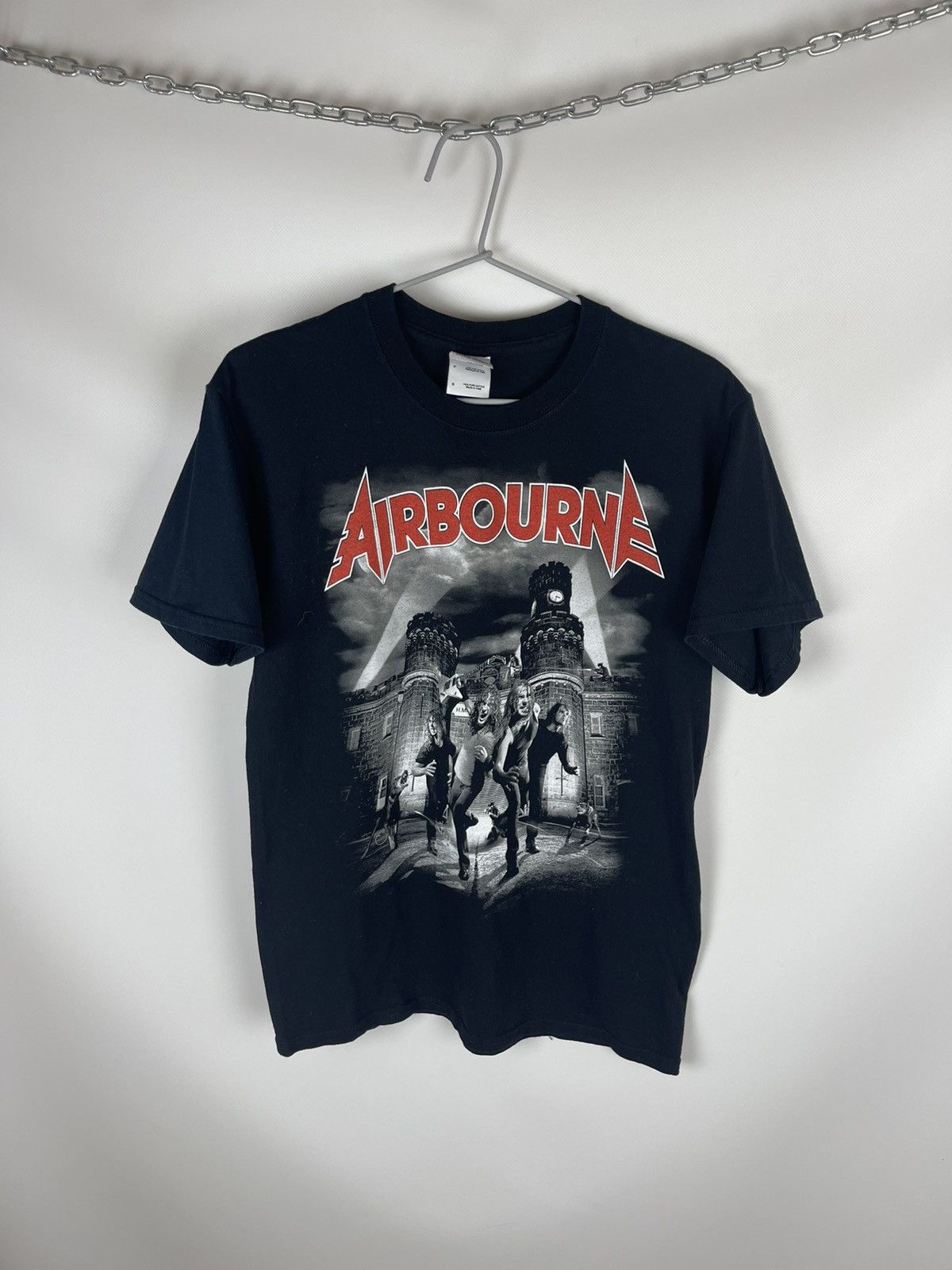 Band Tees Gildan Airbourn runnin’ wild in Europe 2008 tour band tee Size US S / EU 44-46 / 1 - 1 Thumbnail