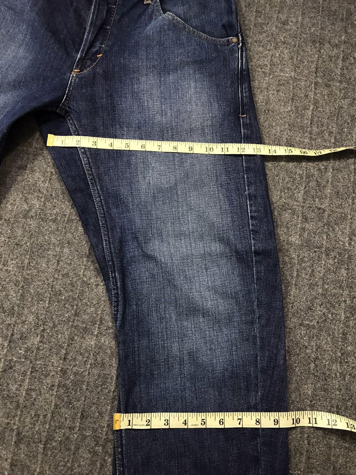 Volcom Vintage Volcom Brand Blue Colour Button Denim Jeans Size US 33 - 18 Thumbnail