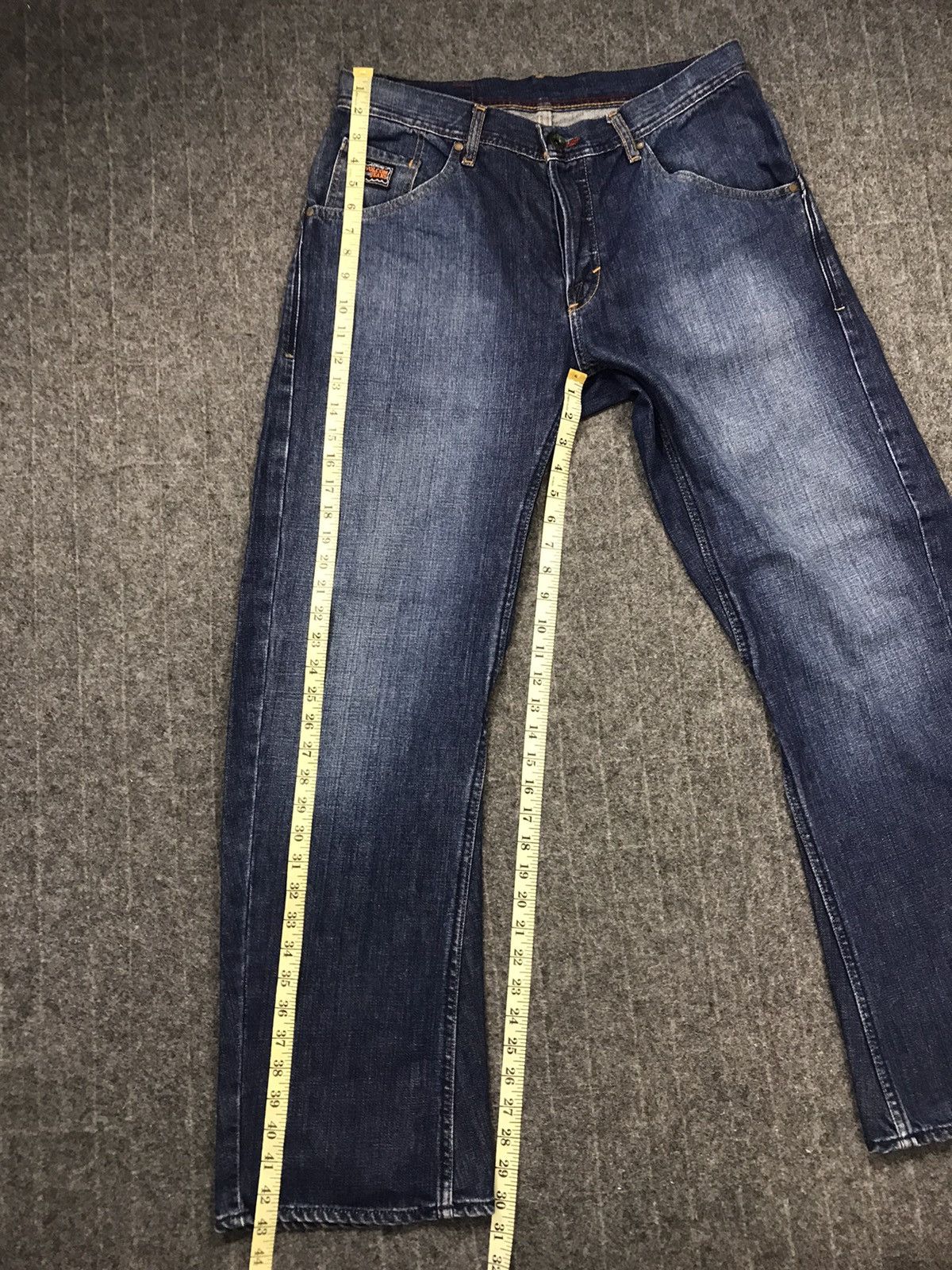 Volcom Vintage Volcom Brand Blue Colour Button Denim Jeans Size US 33 - 19 Thumbnail