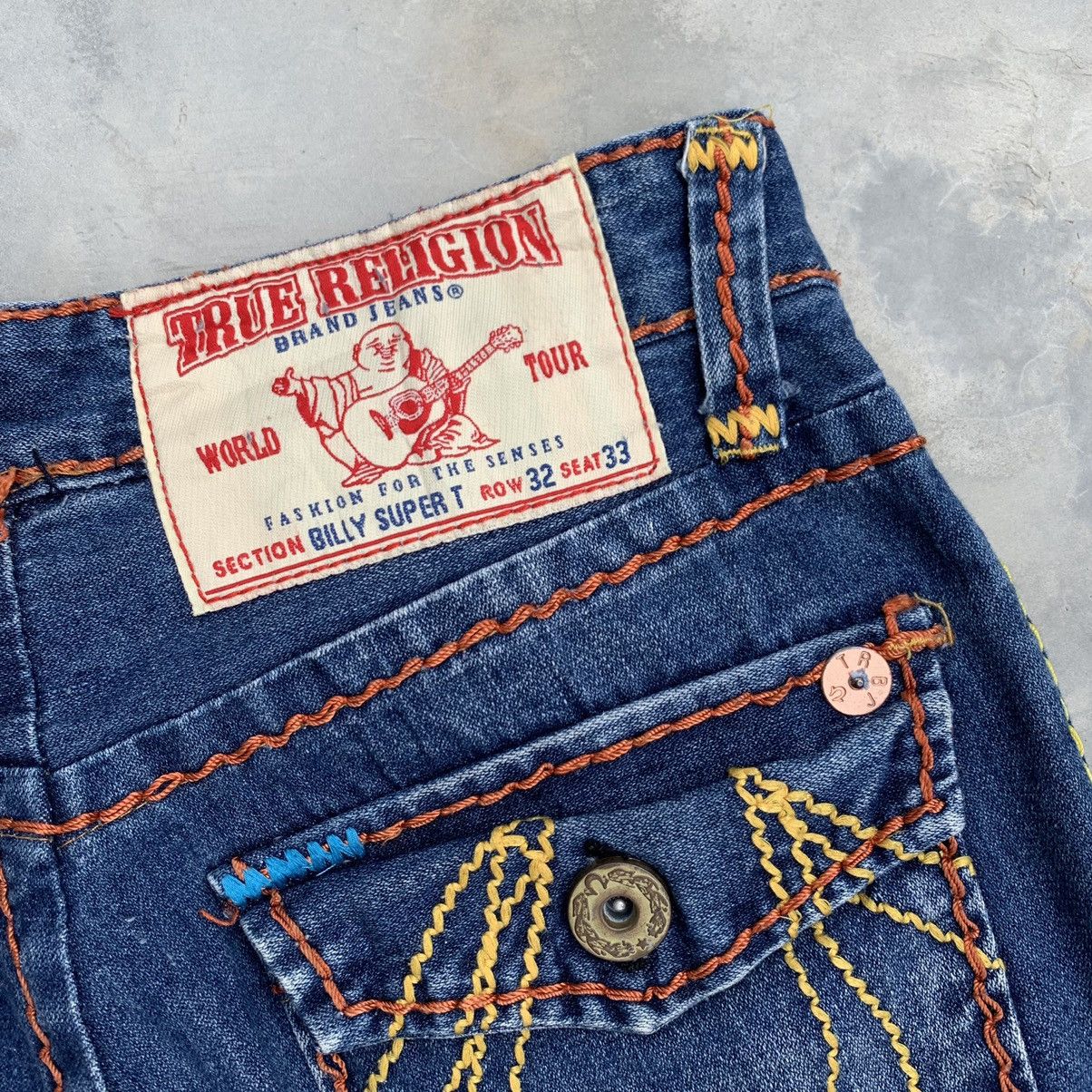 True Religion True Religion Billy Super T Denim Size US 30 / EU 46 - 7 Thumbnail