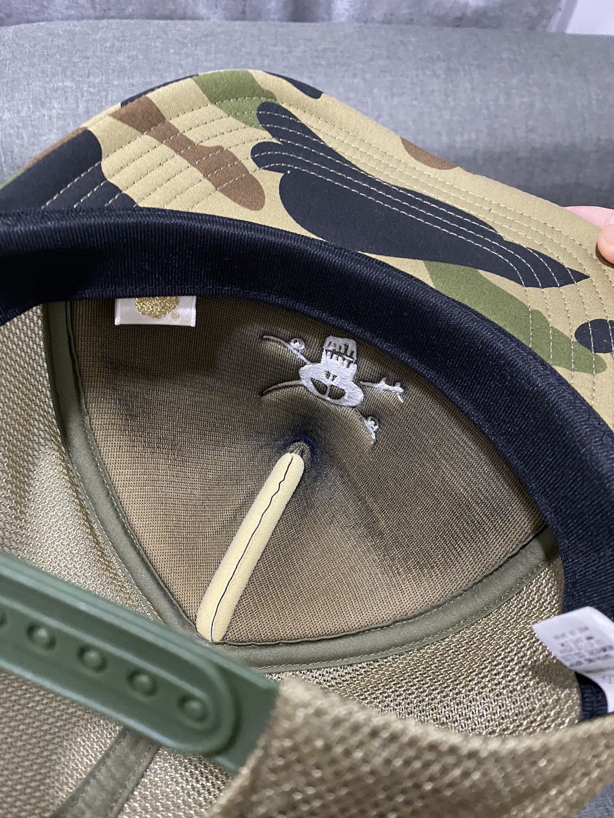 Bape × Stussy Bape x Stussy 1st Camo Snapback Cap Size ONE SIZE - 7 Thumbnail