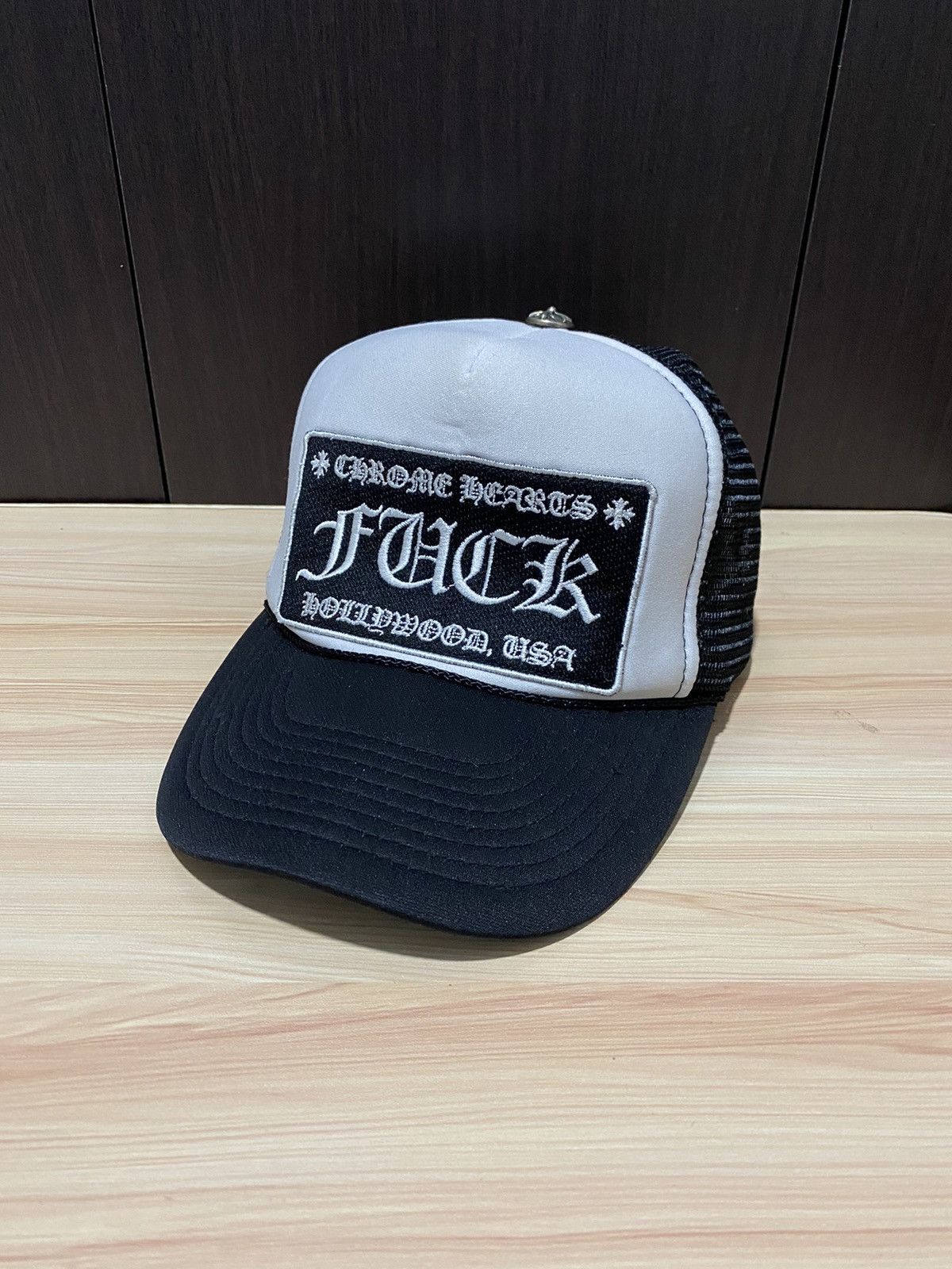 Chrome Hearts Vintage Chrome Hearts Fuck Trucker cap by otto Size ONE SIZE - 3 Thumbnail