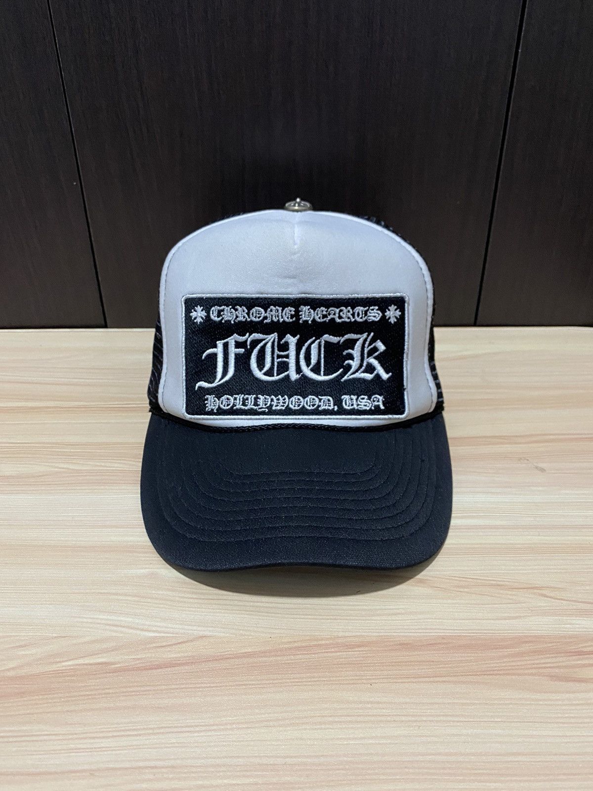 Chrome Hearts Vintage Chrome Hearts Fuck Trucker cap by otto Size ONE SIZE - 1 Thumbnail