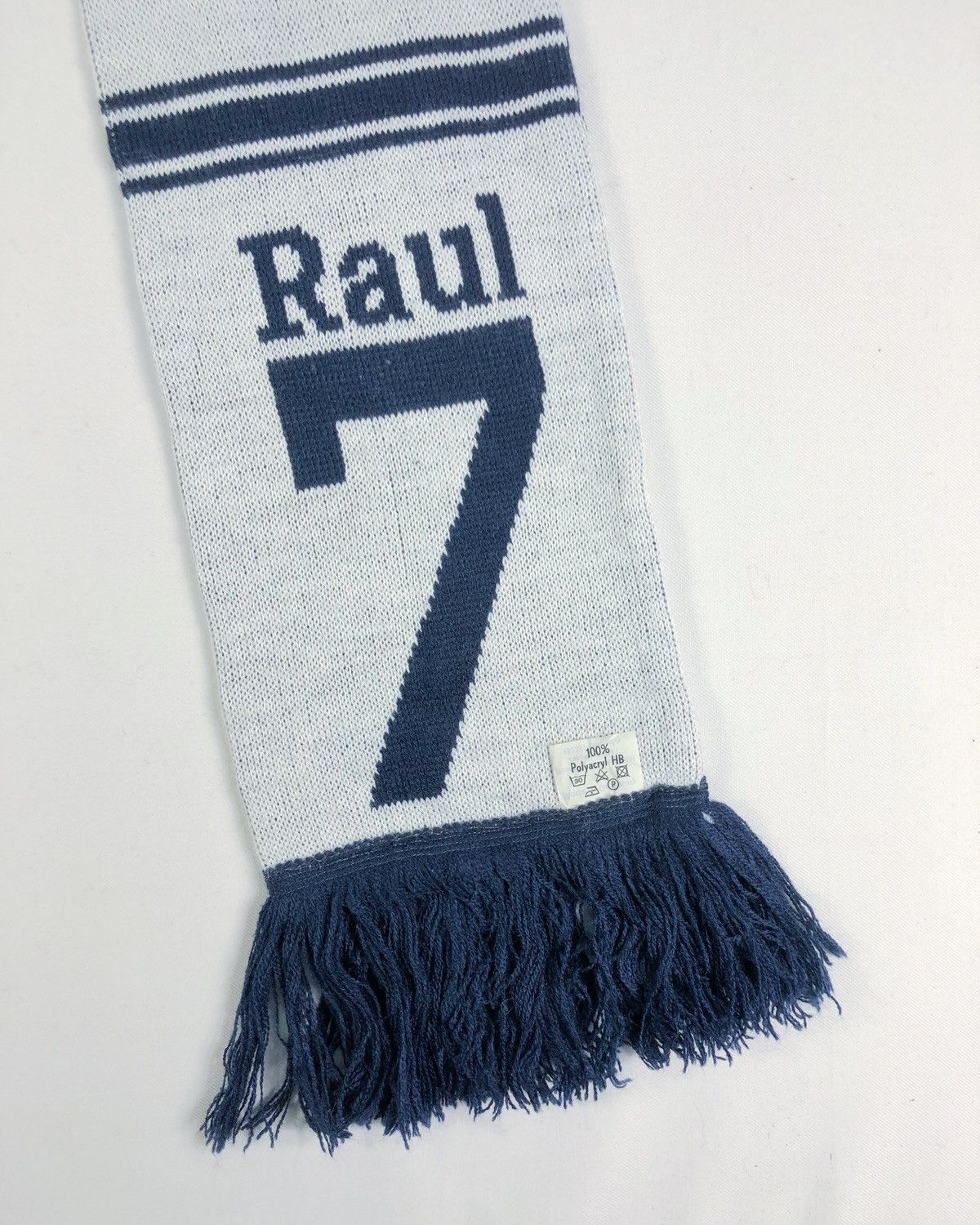 GmbH Rare Schalke 04 Raul Muffler Scarf Made in Germany Size ONE SIZE - 6 Thumbnail