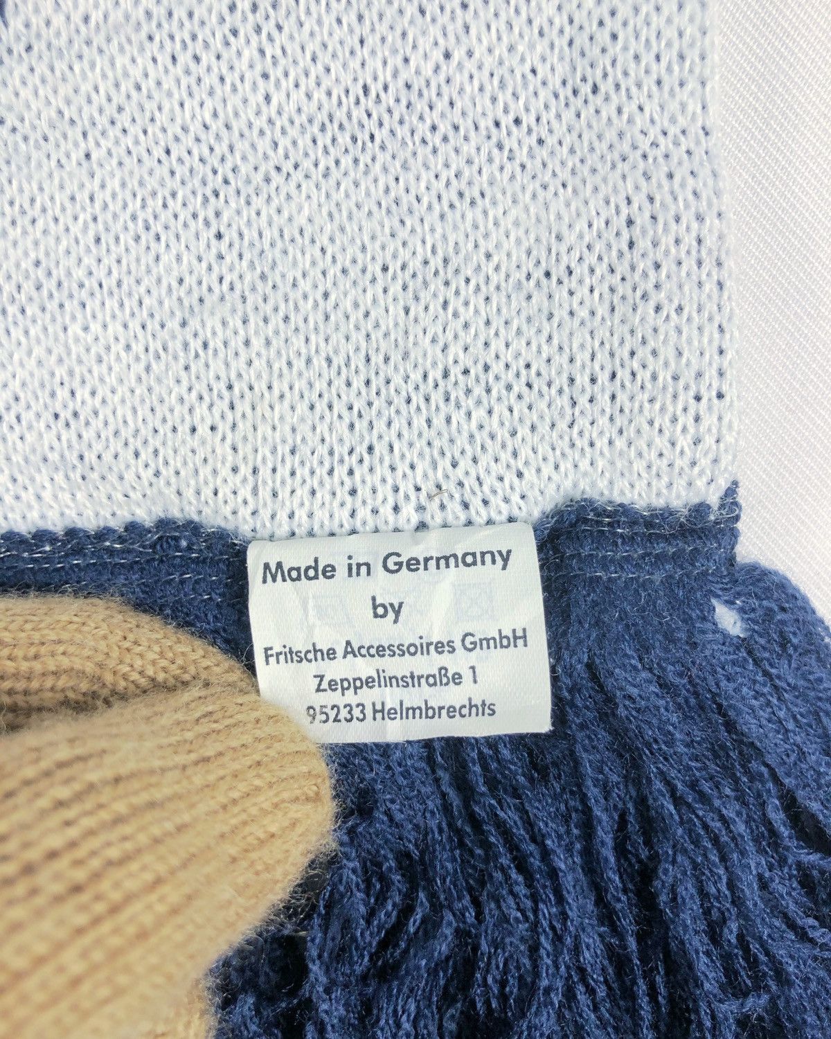 GmbH Rare Schalke 04 Raul Muffler Scarf Made in Germany Size ONE SIZE - 9 Thumbnail