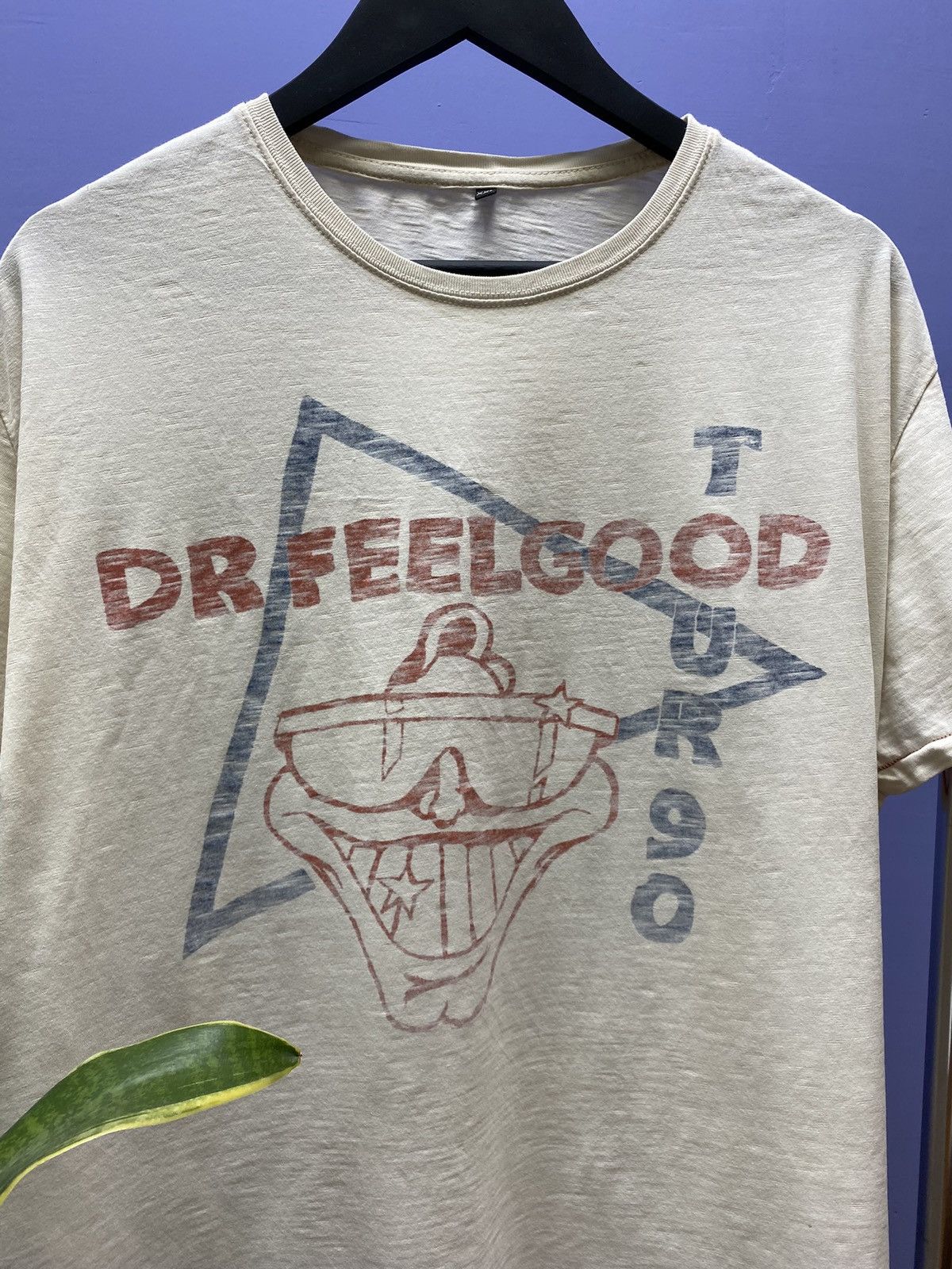 Band Tees Dr. Feelgood Tour 90 Rock Band T Shirt Size US XXL / EU 58 / 5 - 7 Thumbnail