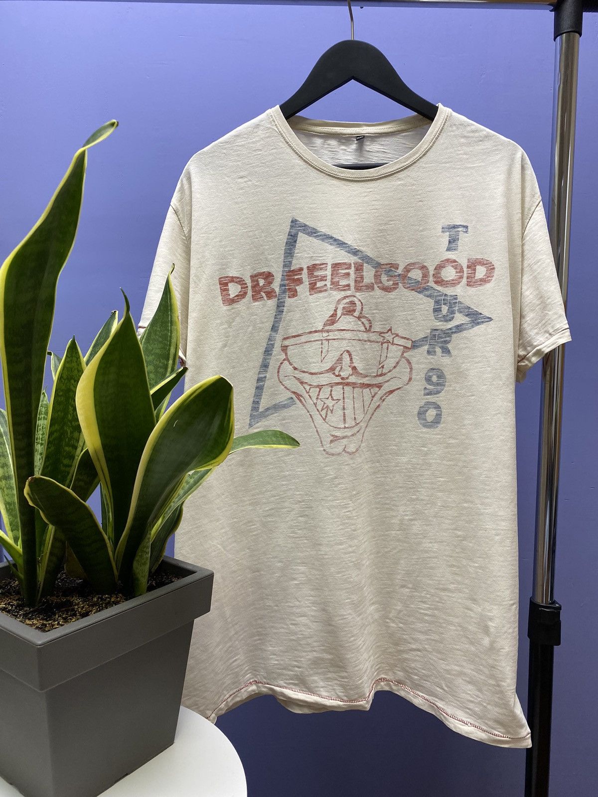 Band Tees Dr. Feelgood Tour 90 Rock Band T Shirt Size US XXL / EU 58 / 5 - 1 Thumbnail