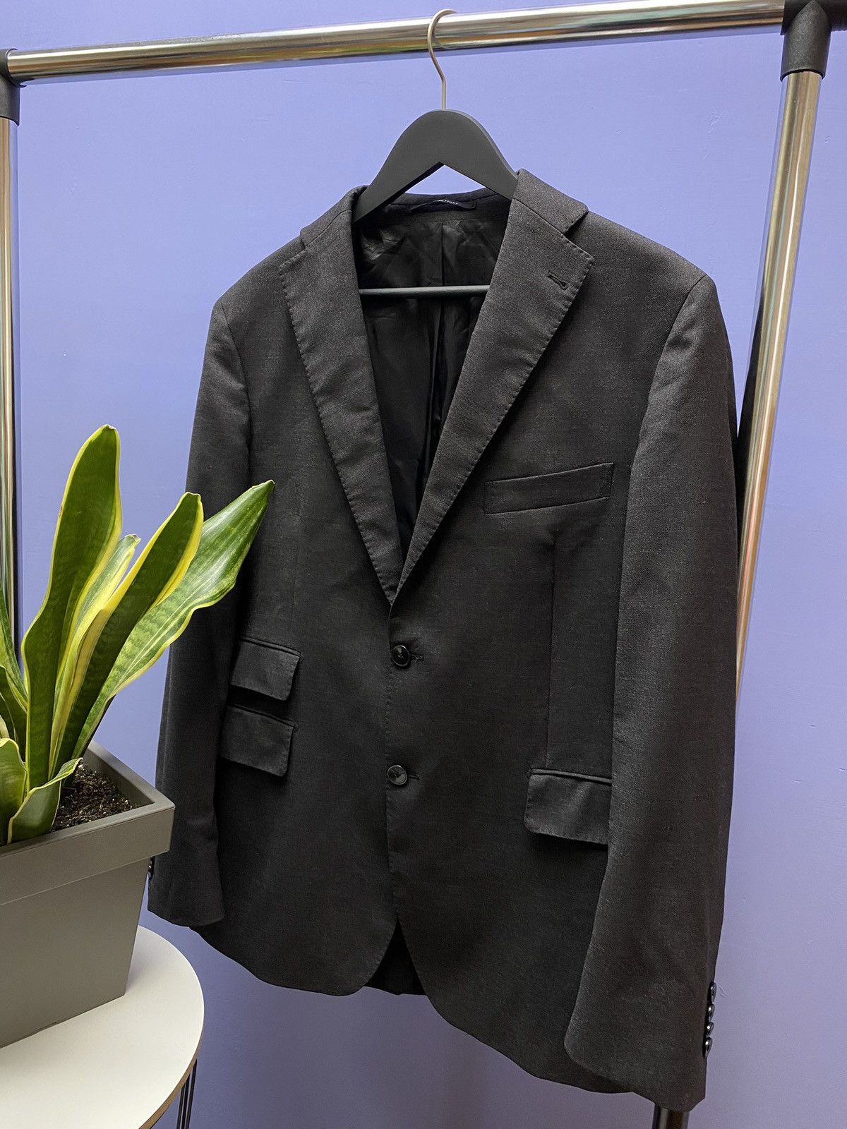 Tagliatore Tagliatore Men 2 Button Wool Blazer Size 44R - 2 Thumbnail