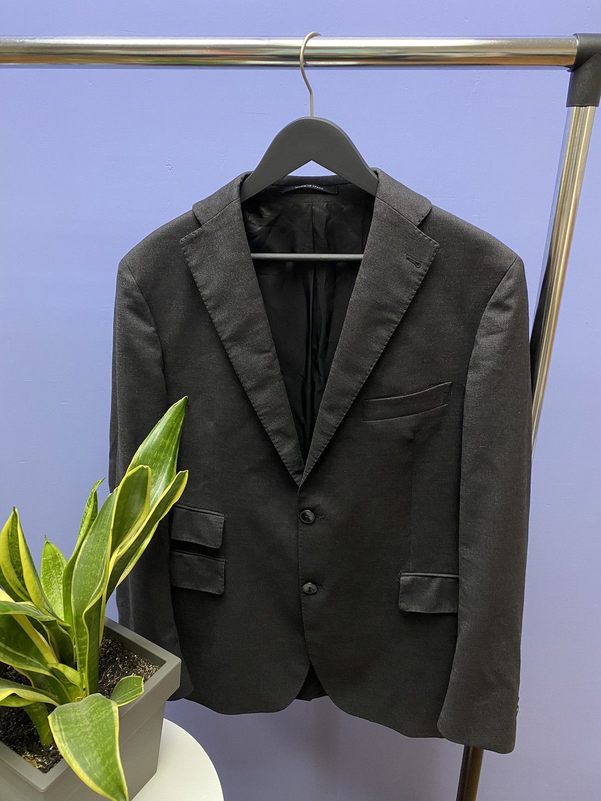 Tagliatore Tagliatore Men 2 Button Wool Blazer Size 44R - 5 Thumbnail