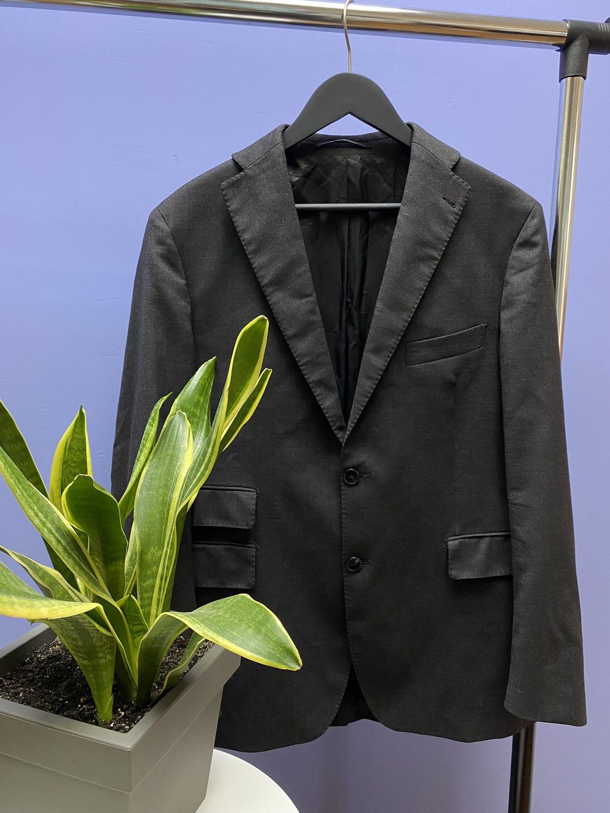 Tagliatore Tagliatore Men 2 Button Wool Blazer Size 44R - 3 Thumbnail