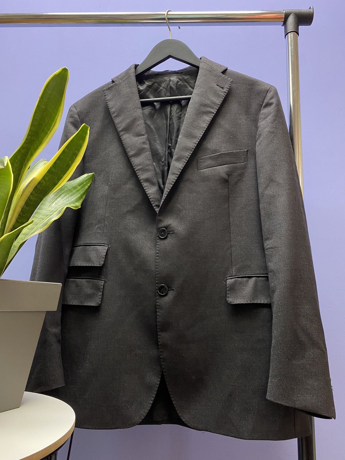 Tagliatore Tagliatore Men 2 Button Wool Blazer Size 44R - 4 Thumbnail