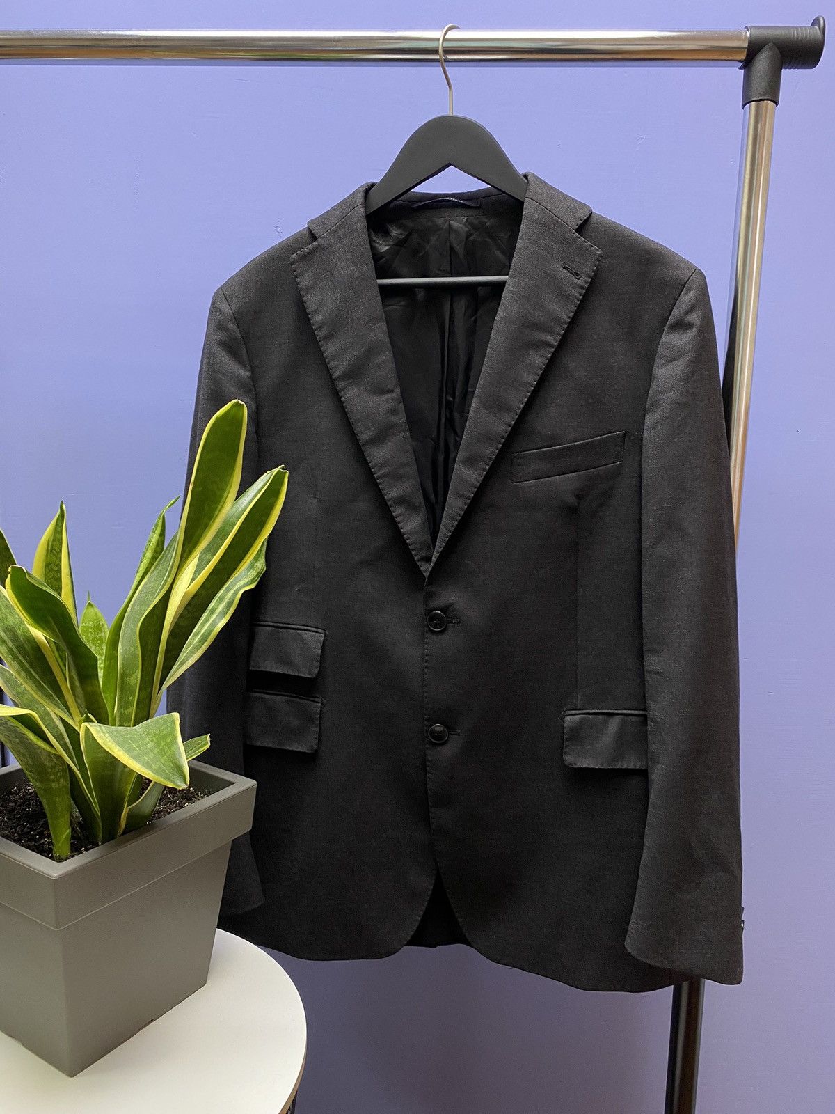 Tagliatore Tagliatore Men 2 Button Wool Blazer Size 44R - 1 Thumbnail