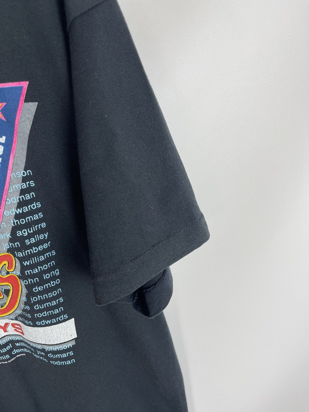 NBA × Salem Sportswear × Vintage Salem Sportswear 1989 Detroit Pistons Champs Bad Boys tee Size US XL / EU 56 / 4 - 5 Thumbnail
