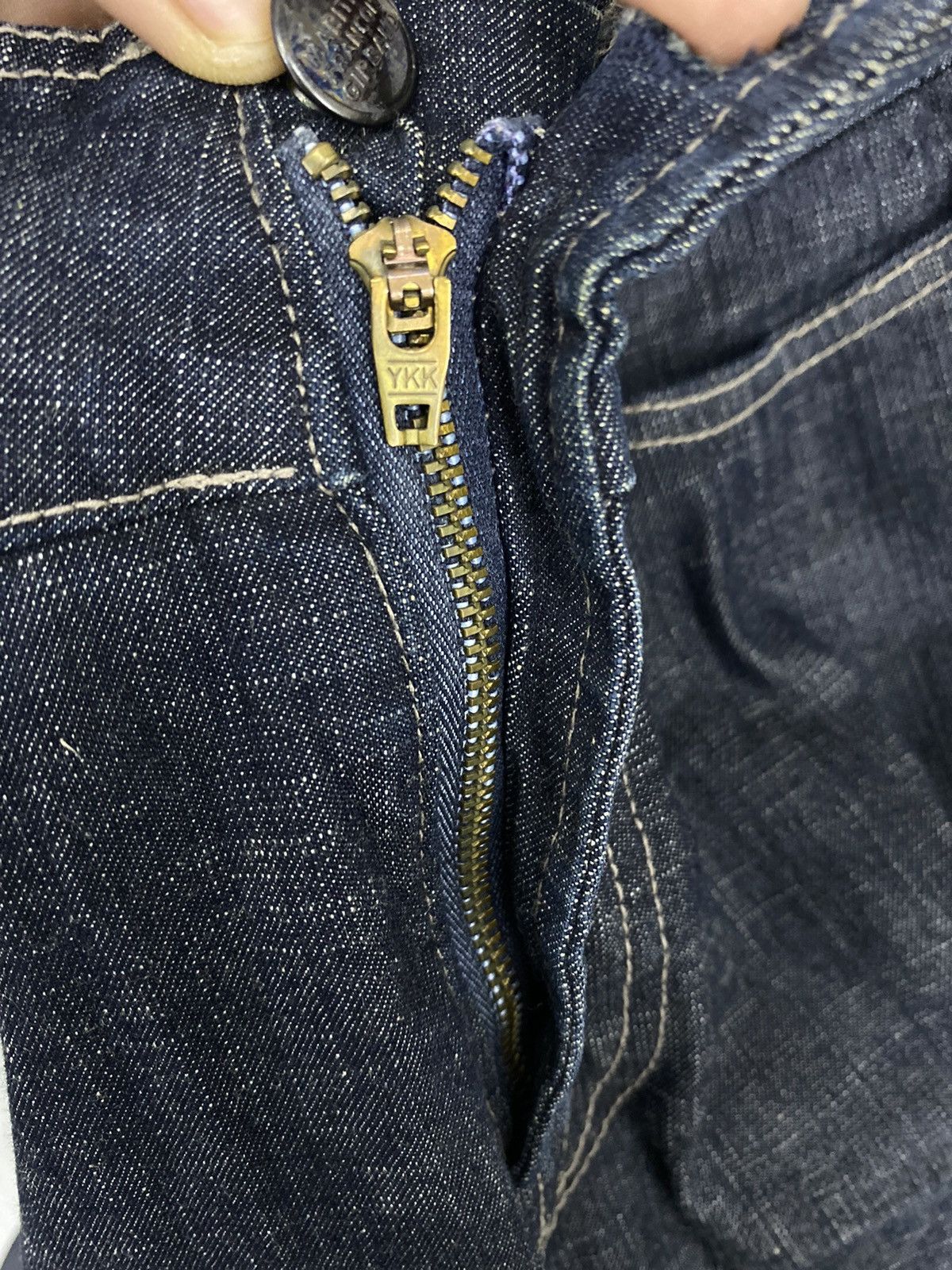 Marithe + Francois Girbaud Marithe Francois Girbaud Selvedge Denim Jeans Size US 30 / EU 46 - 11 Thumbnail
