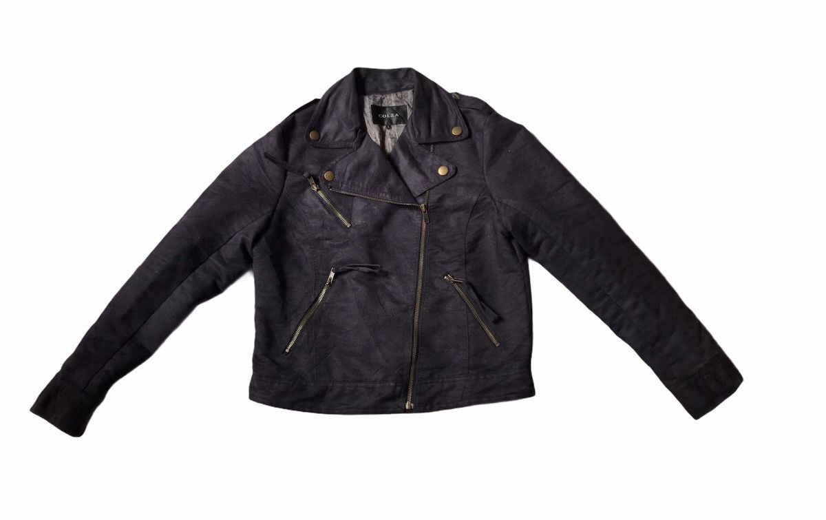 Japanese Brand RARE COLZA RACING JACKET PUNK ROCK SEDITIONARIES STYLE Size US S / EU 44-46 / 1 - 7 Thumbnail