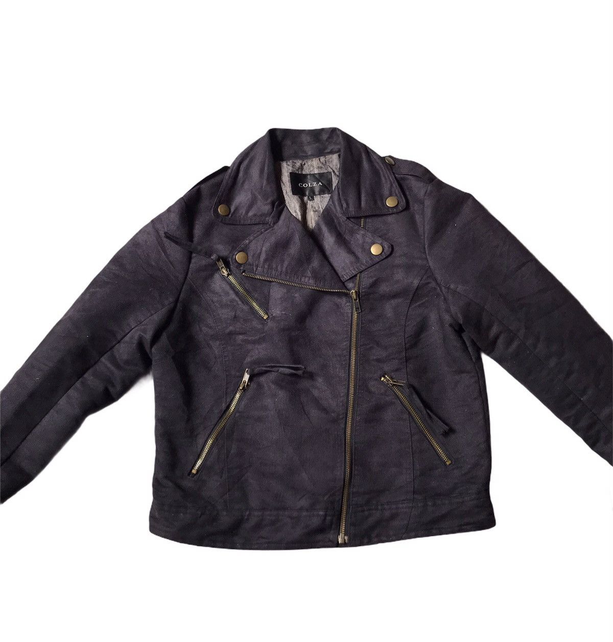 Japanese Brand RARE COLZA RACING JACKET PUNK ROCK SEDITIONARIES STYLE Size US S / EU 44-46 / 1 - 5 Thumbnail