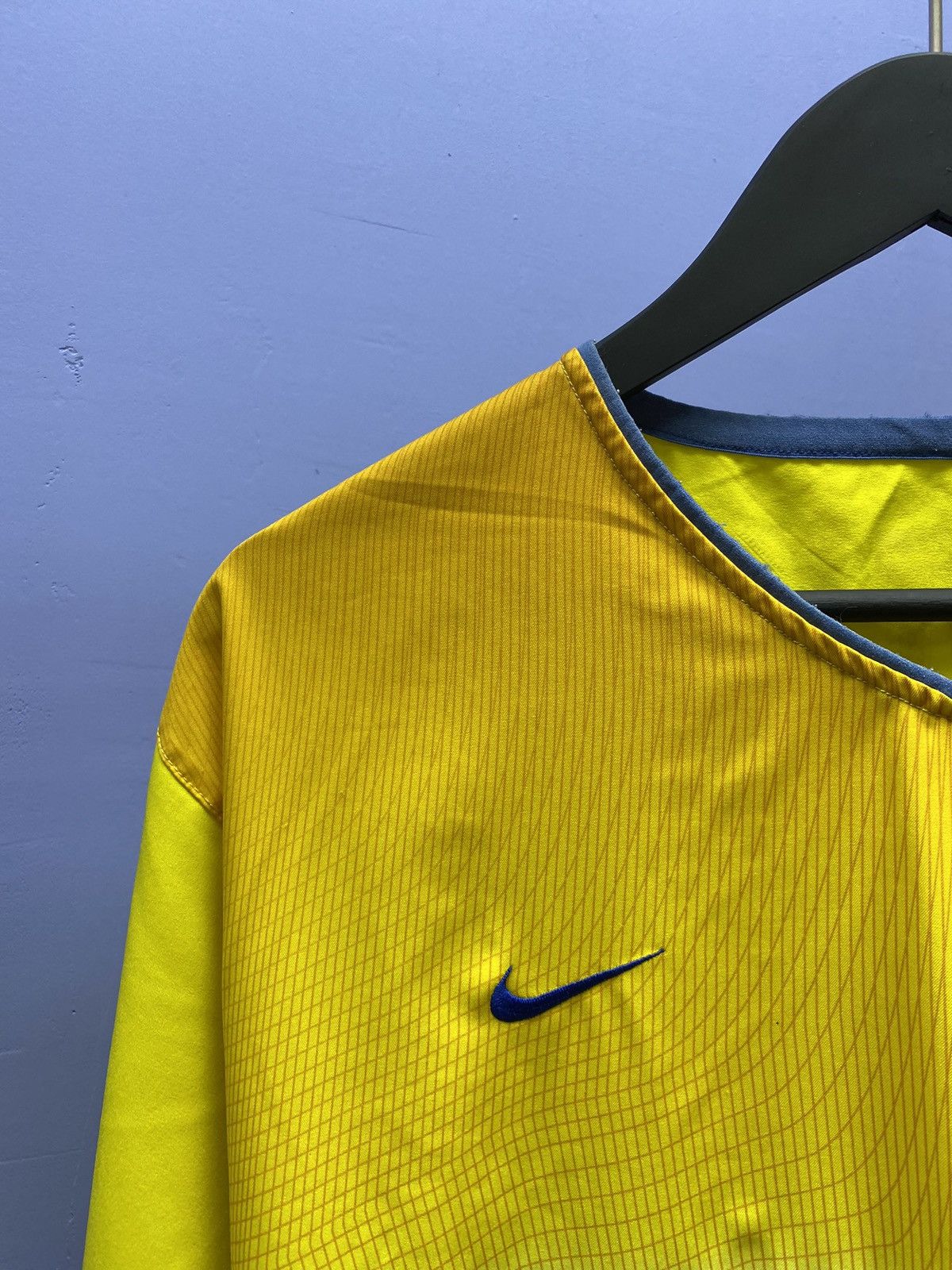 Nike Nike Leeds United Away 2002 2004 #9 Vidukq Soccer Jersey Size US XL / EU 56 / 4 - 10 Thumbnail